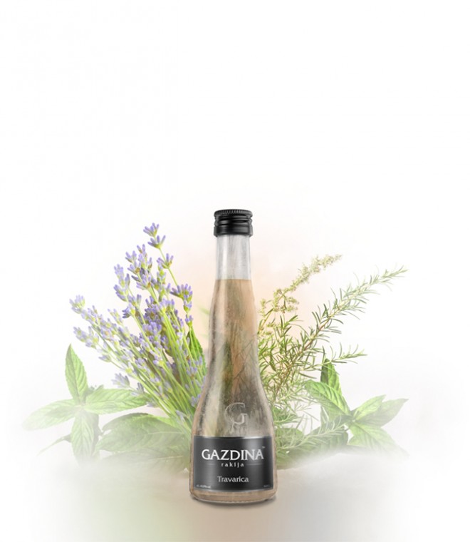 Rakija Travarica 40ml - Mini Pakovanje