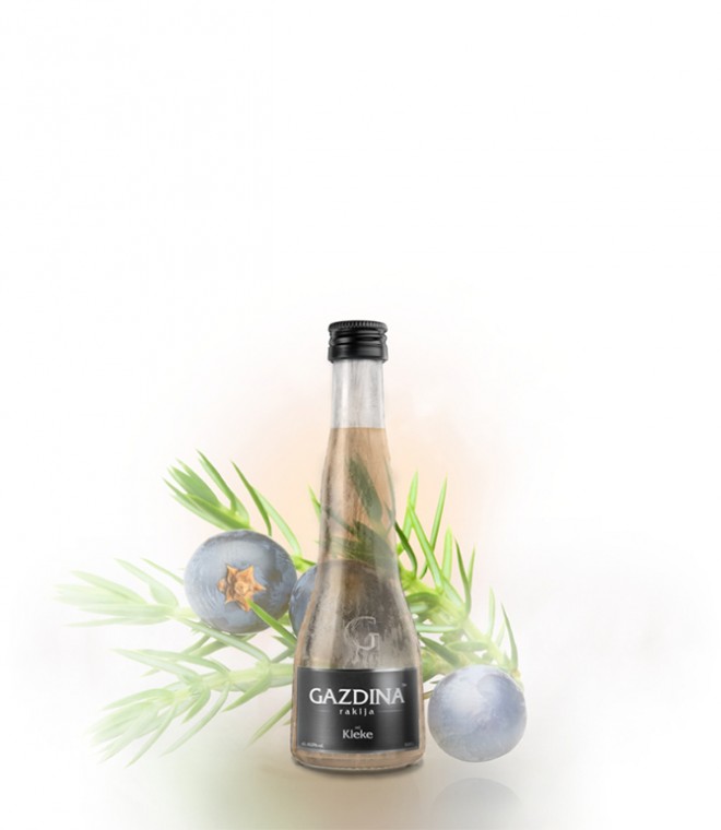 Rakija od Kleke 40ml - Mini Pakovanje