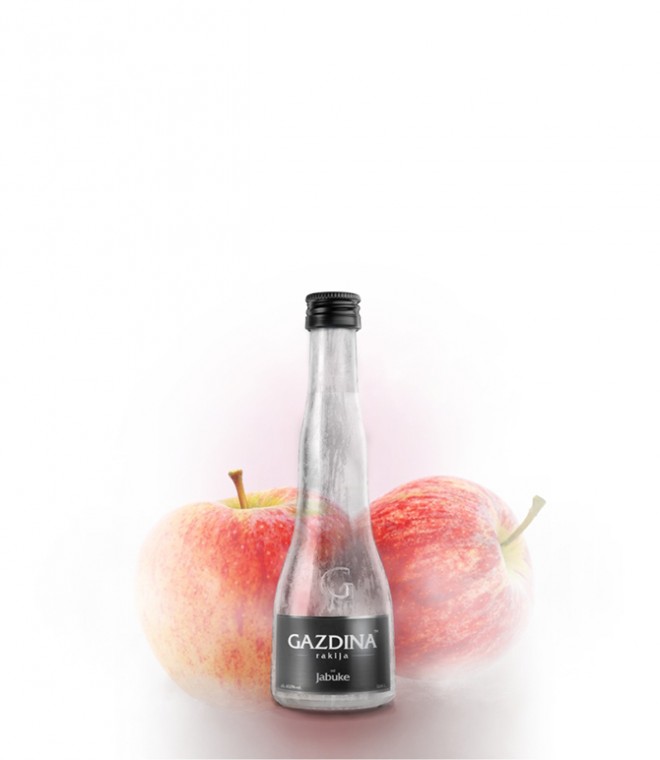 Rakija od Jabuke 40ml - Mini Pakovanje