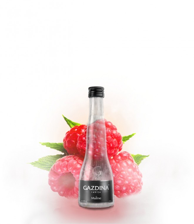 Rakija od Maline 40ml - Mini Pakovanje